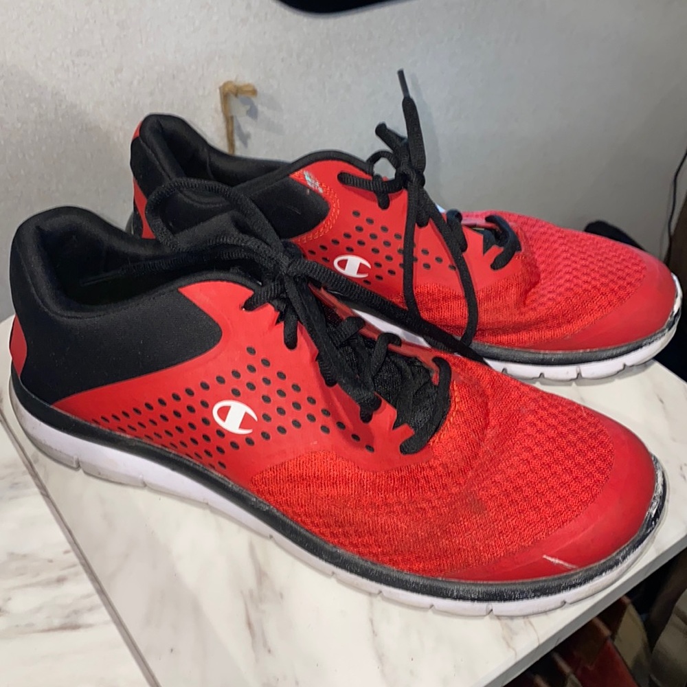 Champion Red Shoes